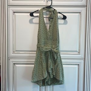 Missguided Halter Top Romper